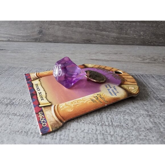Vtg Harry Potter Story Scope On Purple Pyramid Harry Potter Enesco 2000 NWT - Picture 3 of 5